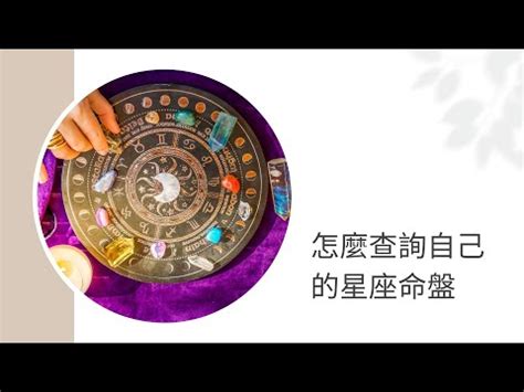 星盤|星座命盤免費查詢解析